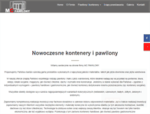 Tablet Screenshot of mcpawilony.pl